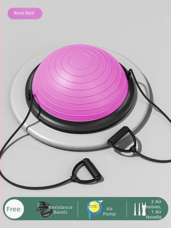 Wave Speed Ball puslīkta līdzsvara jogas bumba – piepumpējama, 400 g, TPES materiāls, ar masāžas punktiem