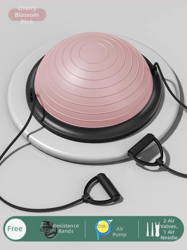 Wave Speed Ball puslīkta līdzsvara jogas bumba – piepumpējama, 400 g, TPES materiāls, ar masāžas punktiem