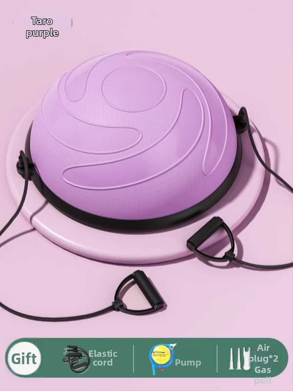 Wave Speed Ball puslīkta līdzsvara jogas bumba – piepumpējama, 400 g, TPES materiāls, ar masāžas punktiem