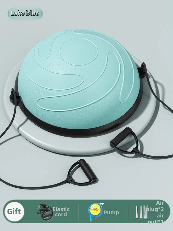 Wave Speed Ball puslīkta līdzsvara jogas bumba – piepumpējama, 400 g, TPES materiāls, ar masāžas punktiem