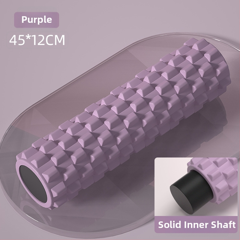 Ciets putu rulītis ar izciļņiem, muguras masāžas rullis, jogas aprīkojums, XINJIFU zīmols, iekšējā PVC caurule, ārējais EVA slānis