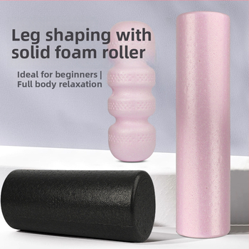 Ciets putu masāžas rullis muskuļu atslābināšanai, modelis ER-EVA-3002BD, materiāls: EPP, zīmols: Jingyuan