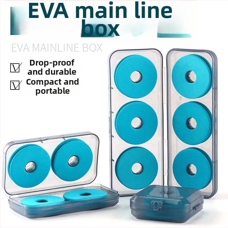 Huansheng пластмасова кутия за главна риболовна линия - аксесоар за шпула