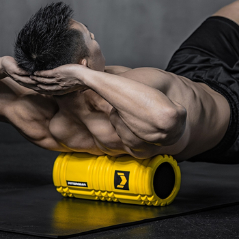 Putu rulonis muskuļu atslābināšanai un teļu masāžai, Kāju rulītis, Jogas kolonna, Fitnesa masāžas iekārta — Materiāls: Silk Flower; Zīmols: Other