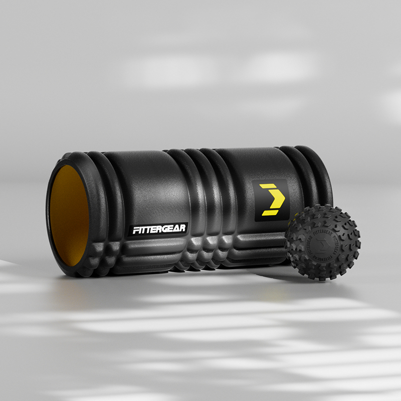 Putu rulonis muskuļu atslābināšanai un teļu masāžai, Kāju rulītis, Jogas kolonna, Fitnesa masāžas iekārta — Materiāls: Silk Flower; Zīmols: Other