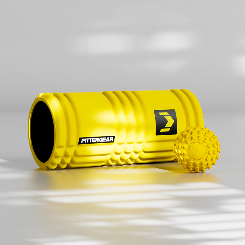 Putu rulonis muskuļu atslābināšanai un teļu masāžai, Kāju rulītis, Jogas kolonna, Fitnesa masāžas iekārta — Materiāls: Silk Flower; Zīmols: Other