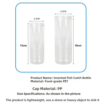Детска риболовна бутилка за открито, пластмасова, Pro-built, PET