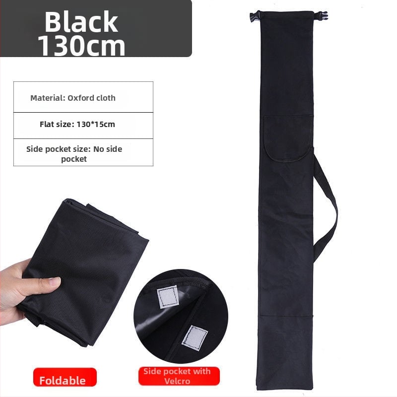 Makšķerēšanas nūju un aprīkojuma soma (audums; liela ietilpība; nav ūdensnecaurlaidīga)