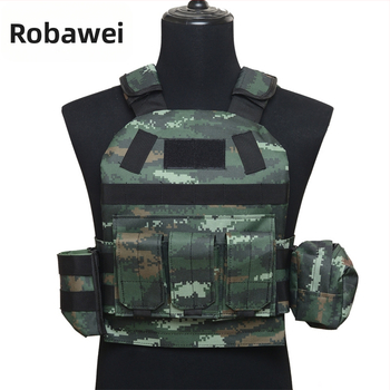 Bērnu taktiskā veste — viegla, kamuflāžas raksts, elpojoša, ūdensnecaurlaidīga