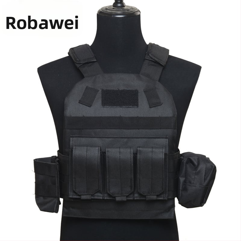 Bērnu taktiskā veste — viegla, kamuflāžas raksts, elpojoša, ūdensnecaurlaidīga