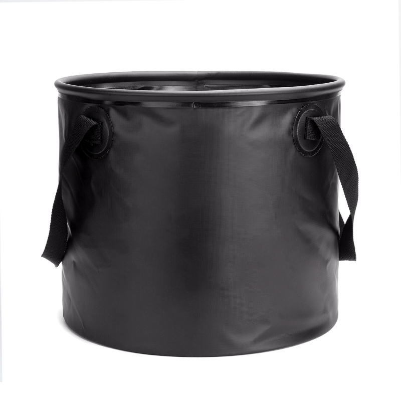 Vanjski sklopivi kantu za vodu – 500D PVC mrežasta tkanina, vodootporna, kapacitet 9–30 L, prilagođeni logo