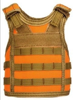 Τακτικό Μίνι MOLLE γιλέκο για ποτά – Νάιλον εξωτερικός φορέας φιαλών, ρυθμιζόμενο, για ενήλικες