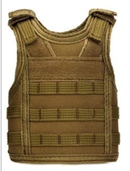 Τακτικό Μίνι MOLLE γιλέκο για ποτά – Νάιλον εξωτερικός φορέας φιαλών, ρυθμιζόμενο, για ενήλικες