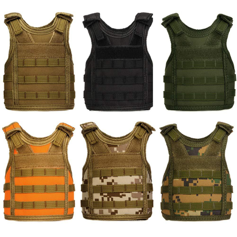Τακτικό Μίνι MOLLE γιλέκο για ποτά – Νάιλον εξωτερικός φορέας φιαλών, ρυθμιζόμενο, για ενήλικες