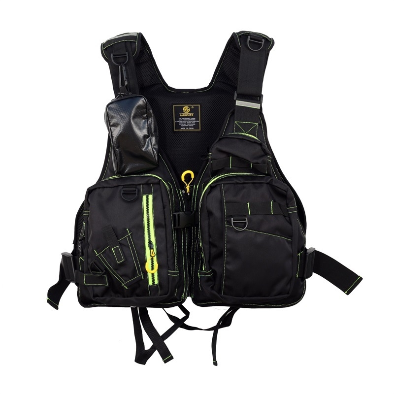 Vīriešu zvejas vest ar lielu peldētspēju no putām, atdalāma, vairāk kabatas, elpojoša (Zīmols: owlwin; Audums: Poliesteris; Funkcija: Elpojoša; Sezonas: Ziema, Pavasaris, Rudens; Dzimums: Vīrietis)