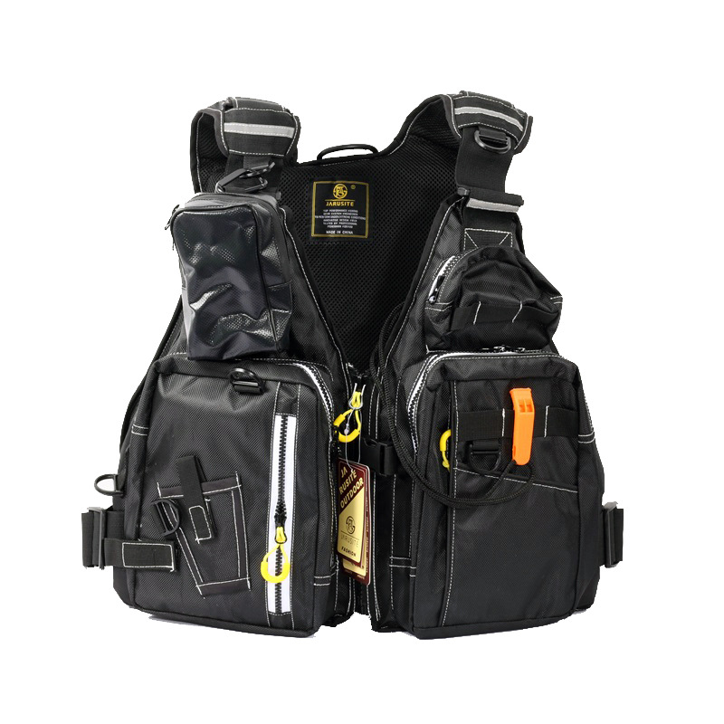 Vīriešu zvejas vest ar lielu peldētspēju no putām, atdalāma, vairāk kabatas, elpojoša (Zīmols: owlwin; Audums: Poliesteris; Funkcija: Elpojoša; Sezonas: Ziema, Pavasaris, Rudens; Dzimums: Vīrietis)