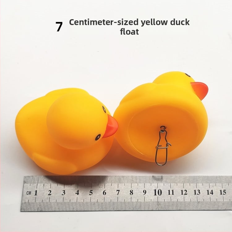 Плаващ пате за риболов – DIY аксесоари за закопчаване на риба, карикатурен флоат с форма на акула (Марка: Stream fishing gear; Материал: винил)