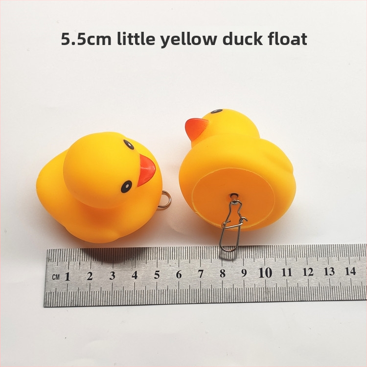 Плаващ пате за риболов – DIY аксесоари за закопчаване на риба, карикатурен флоат с форма на акула (Марка: Stream fishing gear; Материал: винил)