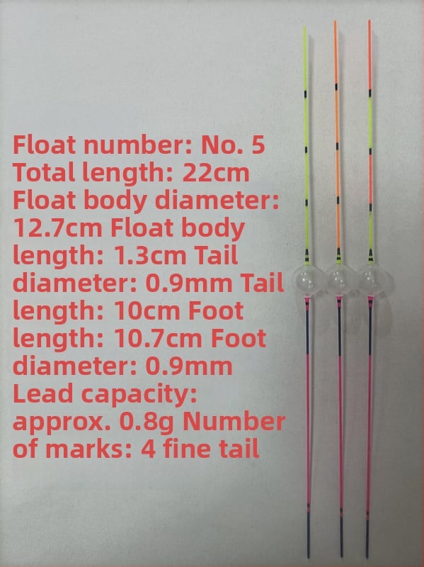 Вертикален поплавък за риболов — пластмасов, марка Cold River, поплавък за риболовни буи