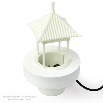 Viengubė ultragarso atomizavimo galvutė – vandens sulaikymas, kraštovaizdžio formavimas, buoy – Middle Pi PP-566