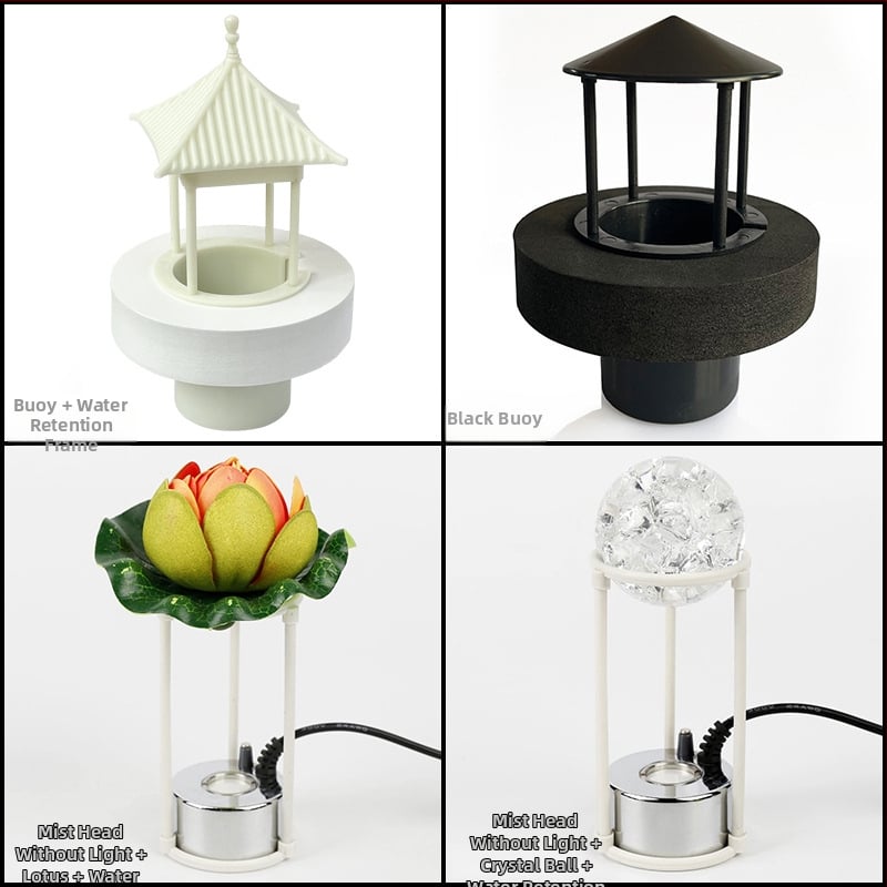 Viengalvas ultraskaņas atomizatora galva – ūdens saglabāšana, ainavu veidošana, buoy – Middle Pi PP-566