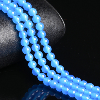 Crystal Jewelry 7A prirodne agatne perle, okrugle perle, DIY poluproizvodi za narukvicu