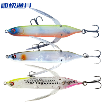 Изкуствена риболовна примамка, 6.5 g, Quick Fishing Gear — Mino vib твърда/мека примамка