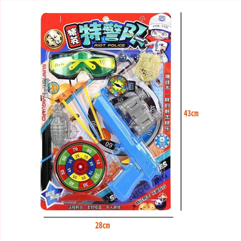 Szimulációs orvosjáték – (műanyag; blisztercsomagolás; interaktív játék; 4–6 éveseknek)