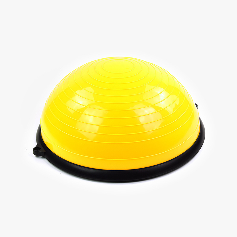Minge de echilibru pentru yoga cu semisferă — GYMBOPRO PVC, echipament de fitness