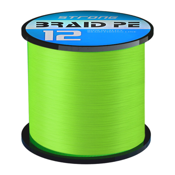 Minghai PE риболовна линия, висока здравина, главна линия, 500 м, опаковка 3 бр.