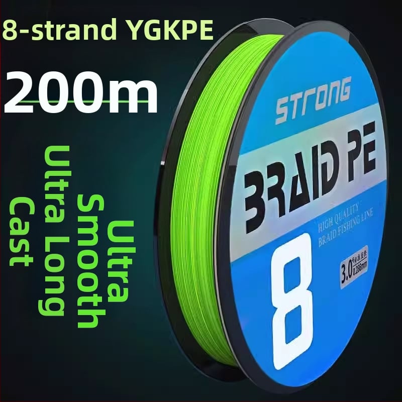 Minghai PE риболовна линия, висока здравина, главна линия, 500 м, опаковка 3 бр.