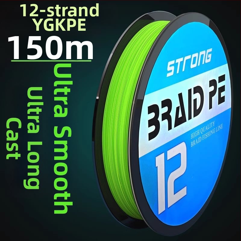 Minghai PE риболовна линия, висока здравина, главна линия, 500 м, опаковка 3 бр.