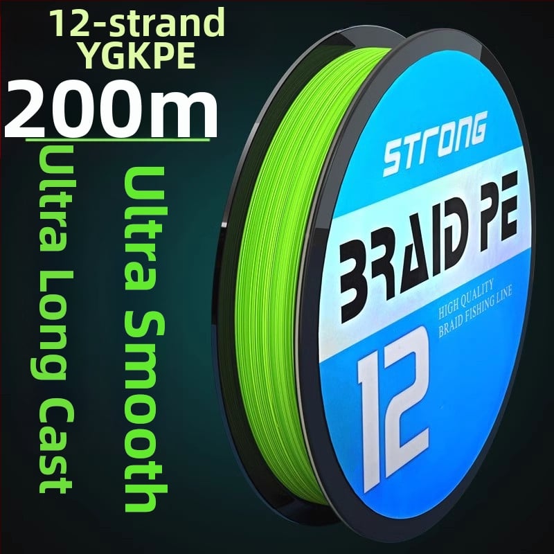 Minghai PE риболовна линия, висока здравина, главна линия, 500 м, опаковка 3 бр.