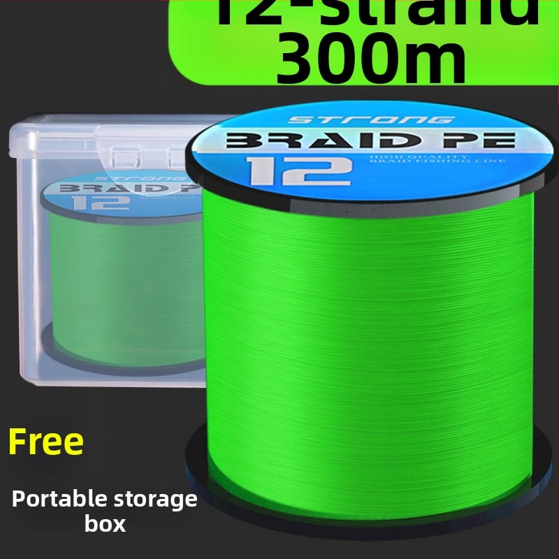 Minghai PE риболовна линия, висока здравина, главна линия, 500 м, опаковка 3 бр.