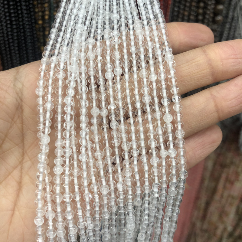 Perle de cristal pentru bijuterii DIY – lustruite, brand Qiyue Gem, origine Jinhua