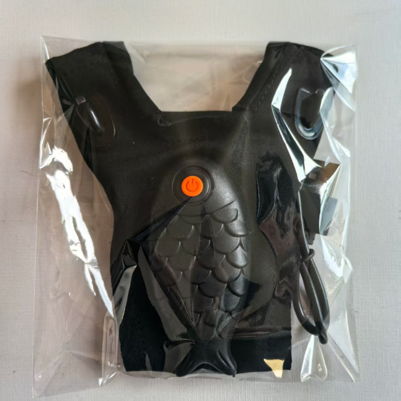 Elastomerinio audinio LED pirštinių žvejybai, su baterijomis, kvėpuojančios, kairė/ dešinė rankos variantai, LED apšvietimas, diapazonas iki 50 m