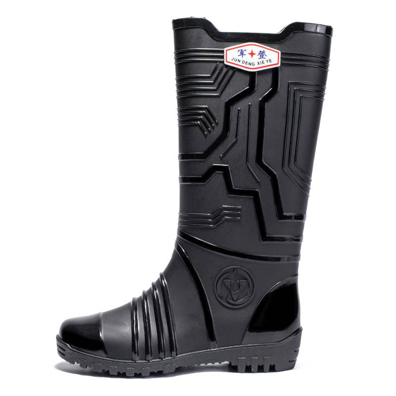 Ghete de ploaie unisex, înalte, pentru toate sezoanele, partea superioară din plastic, talpă din plastic, anti-derapante, rezistente la uzură, căptușite cu plasă