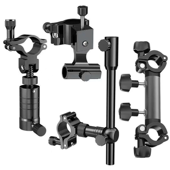 Универсален държател за пръчки за риболовен стол от алуминиев сплав — двойна и единична поставка, удебелен рафт за пръчки