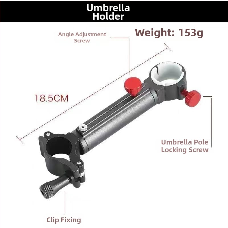 Универсален държател за пръчки за риболовен стол от алуминиев сплав — двойна и единична поставка, удебелен рафт за пръчки