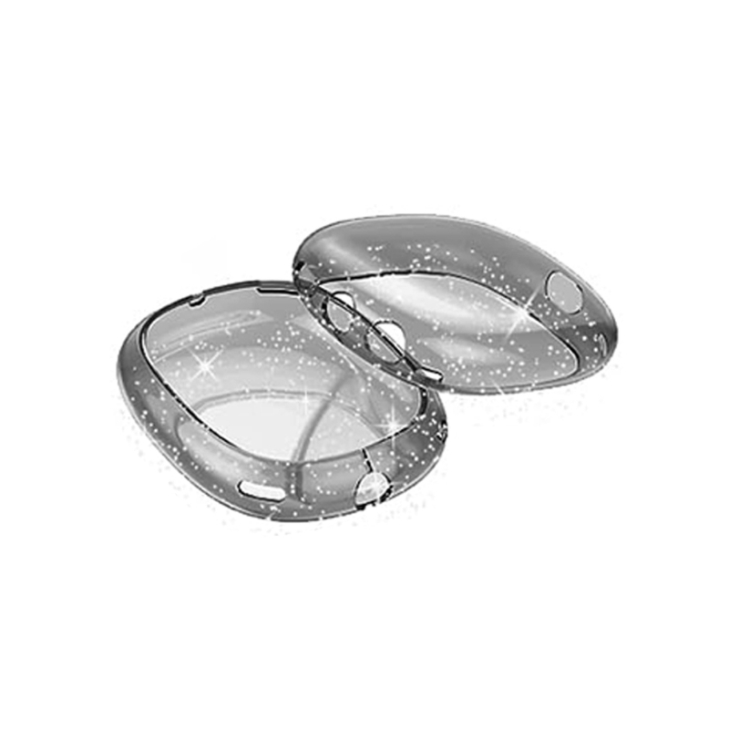 AirPods Max kaitsekott silikoonist ja TPU-st, poolläbipaistev, universaalne, süstvormimine, kohandatav