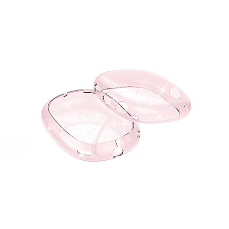 AirPods Max kaitsekott silikoonist ja TPU-st, poolläbipaistev, universaalne, süstvormimine, kohandatav