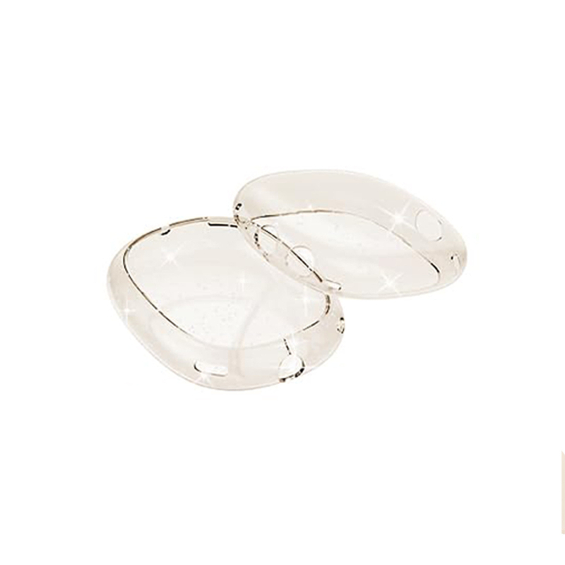 AirPods Max kaitsekott silikoonist ja TPU-st, poolläbipaistev, universaalne, süstvormimine, kohandatav