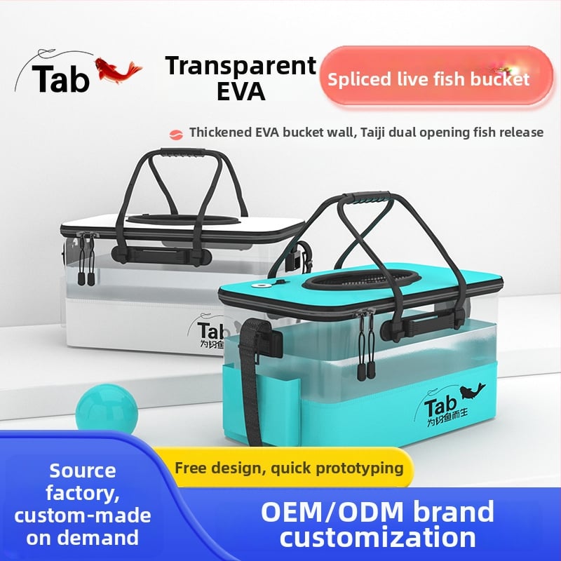 Сгъваема кофа за риба - EVA материал, бруто тегло 1