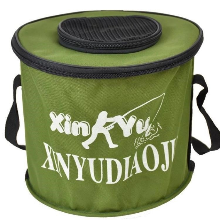 Găleată de pescuit – impermeabilă, pliabilă, întărită, recipient pentru pești vii