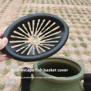 Ārējais plastmasas zivju grozs, bez zīmola