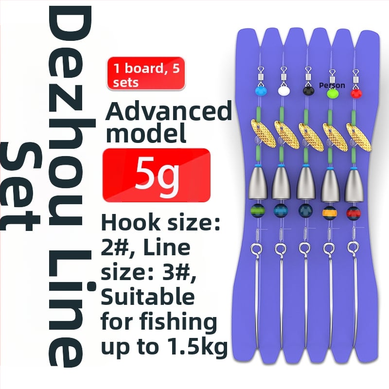 Texas rig komplekts – Gediron, Nr. 1 āķi ar bodēm, 500 gab.