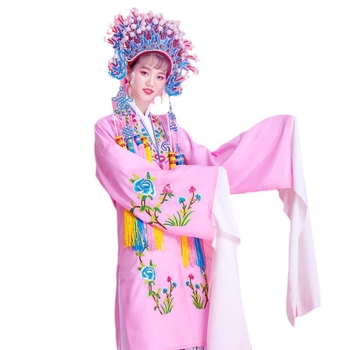 Hua Dan kostīms Pekinas operai – universāls drāmas apģērbs no kokvilnas-elastāna-poliestera