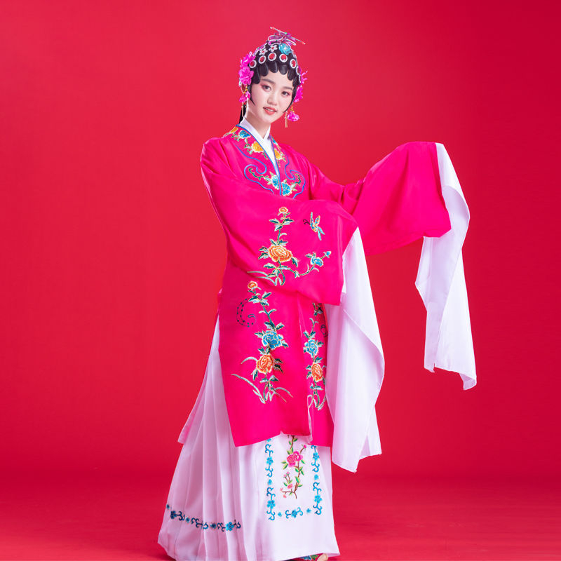 Hua Dan kostīms Pekinas operai – universāls drāmas apģērbs no kokvilnas-elastāna-poliestera