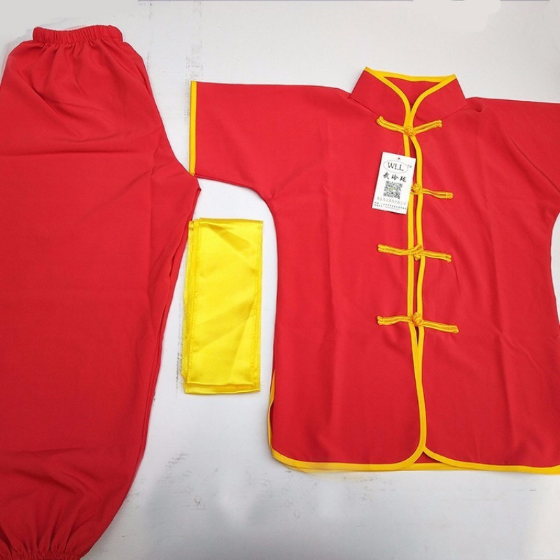 Gyerek Sanda edzőruha hosszú ujjú, uniszex, Lycra anyag, vinilon rost