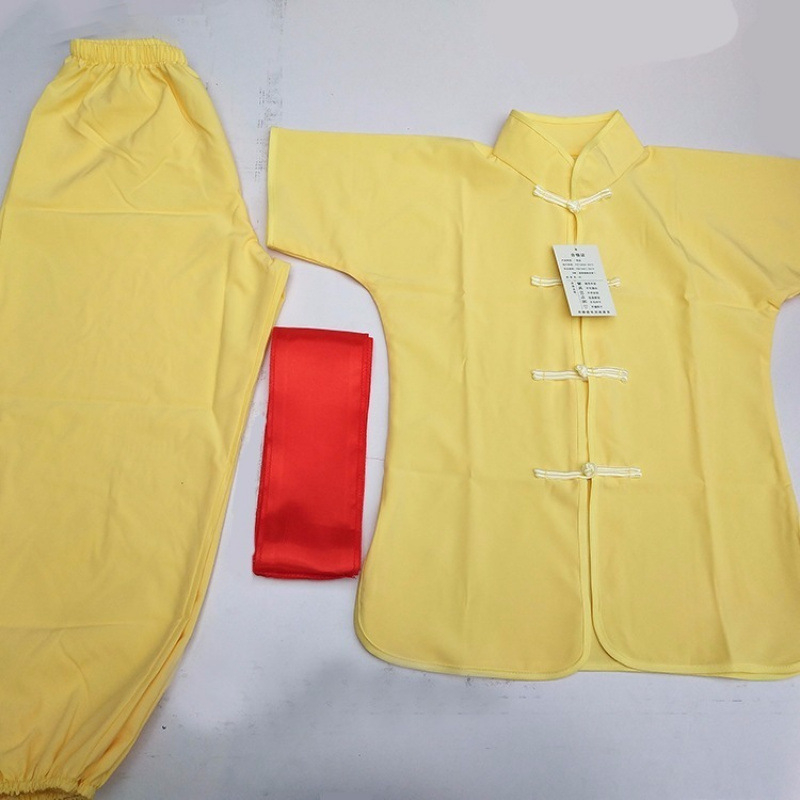 Gyerek Sanda edzőruha hosszú ujjú, uniszex, Lycra anyag, vinilon rost